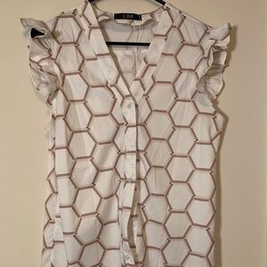 Honeycomb Tank Blouse